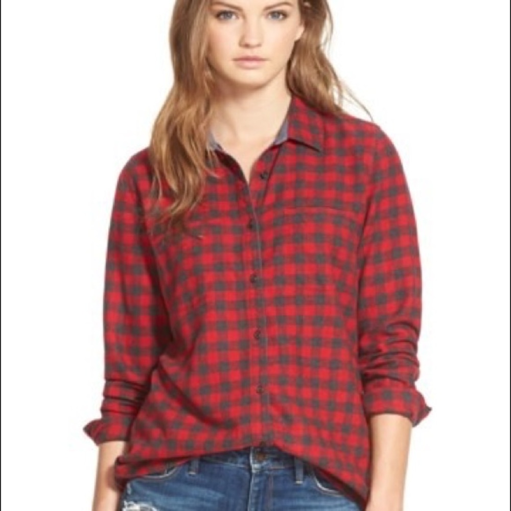 Treasure & Bond Classic plaid 100% cotton flannel